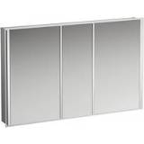 👉 Spiegelkast Laufen Frame 25 m. 3 deuren LED verlichting en ambient light 120x15x75cm sensor schakelaar 7612738345648
