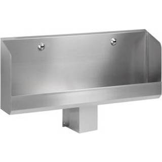 👉 Afvoer RVS urinoir Intra SLPN 03E urinoirgoot incl. infrarood spoeling 120x26x52cm m. in het midden 8719585004205