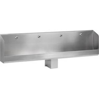 👉 Afvoer RVS urinoir Intra SLPN 05E urinoirgoot incl. infrarood spoeling 240x26x52cm m. in het midden 8719585004229