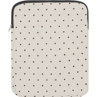 Onesize unisex wit Dotted computer cover 5714246023338