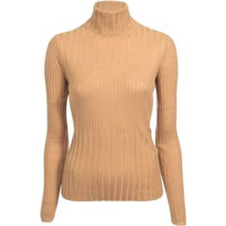 👉 XL l vrouwen beige Colltrui Maglia Chiusa