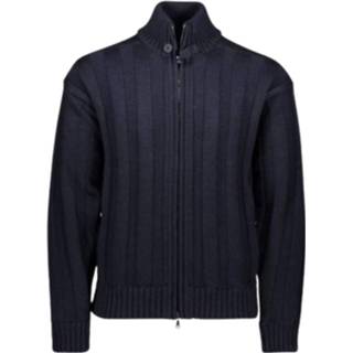 👉 XL male blauw Cardigan