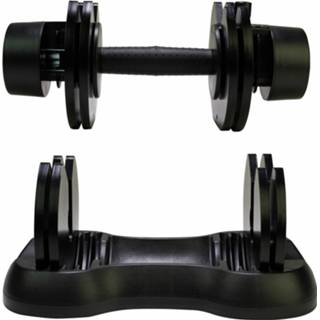 👉 Dumbbell unisex zwart vinyl staal Tunturi Selector 2,5 12,5 kg vinyl/staal 8717842032992
