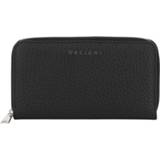 👉 Portemonnee leather onesize male zwart Wallet in textured
