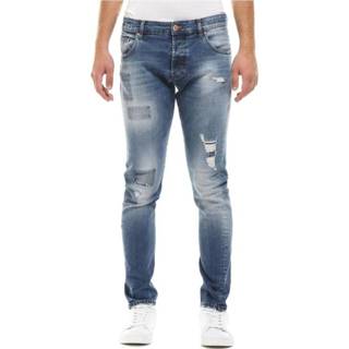 👉 Skinnyjeans w30 w35 w33 w34 w36 w32 w31 male blauw Skinny Jeans With Sarciture