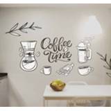👉 Muursticker nederlands Muurstickers drinken Koffieplanten en thema's