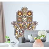 👉 Muursticker nederlands Muurstickers geloof Hamsa met oog