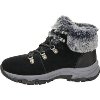 👉 Veterboots suede vrouwen zwart Skechers Outdoor 8720251063556 872025106353