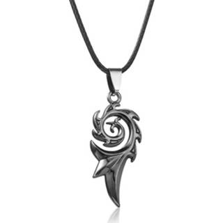 👉 Zilver edelstaal mannen LGT Jewels heren ketting Dragon Flame 8720246413502