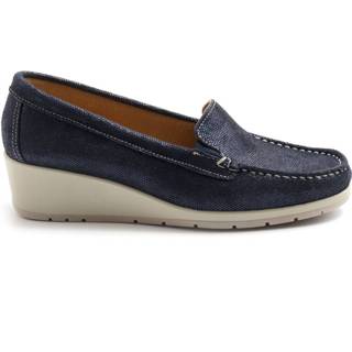 👉 Shoe vrouwen blauw Flat shoes 1603596648824