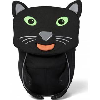 👉 Rugzak zwart grijs uniseks kinderen Affenzahn - Kleiner Freund Panther Kinderrugzak maat 4 l, zwart/grijs 4057081101948