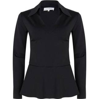 XL vrouwen zwart Peplum top