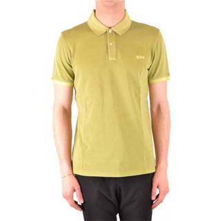 👉 Poloshirt male geel Polo shirt