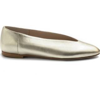 👉 Shoe vrouwen geel Flat shoes