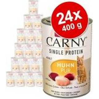 👉 Kattenvoer Animonda Carny Single Protein Adult 24 x 400 g - puur Rund 4017721836791 4017721836784 4017721836807