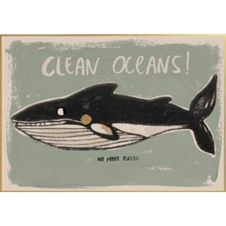 👉 Poster Studioloco clean oceans 70 x 50 cm