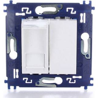 👉 Stop contact male wit Bticino inbouw RJ45 UTP CAT6 stopcontact 5412748679595