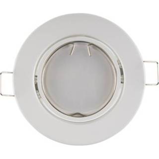 Sencys inbouwspot LED GU10 vast 345 lum 1x5W 110° rond wit