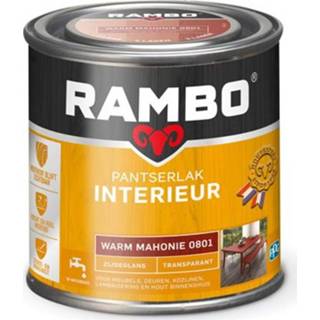 👉 Transparant male Rambo pantserlak interieur zijdeglans whitewash 250ml 8716242887645