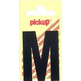 👉 Pickup plakletter M Nobel 60mm zwart
