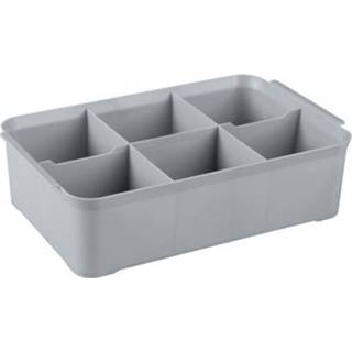 👉 Opbergbox grijs male Allibert tray voor Handy Plus 4-6-9L 5412006787932