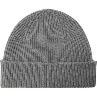 👉 Onesize male grijs Cashmere hat 5057613696613