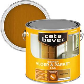 👉 Parketlak transparant eiken male CetaBever vloer - & ac 0106 licht 750ml 8711113126632