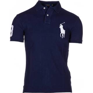 👉 Poloshirt XS male blauw Polo Shirt