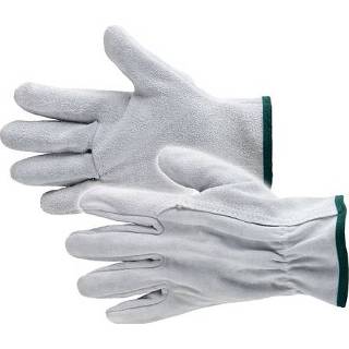 👉 Handschoenen grijs leather 8 male Busters Plus handschoen maat 5414157702222
