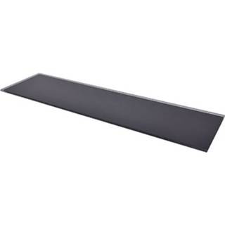 👉 Boekenplank glas male zwart Duraline wandplank 4xS noir 0,6 x 60 15cm 8711253940136