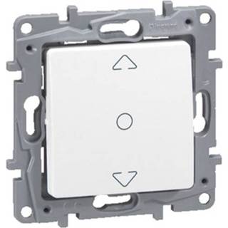 👉 Wit male Legrand NILOÉ inbouw rolluikschakelaar - 3245063966086