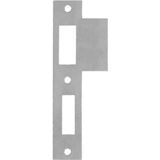 👉 Sluit plaat RVS male Sencys sluitplaat dagnachtslot voor binnendeurloopslot 127mm 24mm 8711216448679