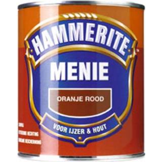 👉 Hammerite menie mat orandje rood 750ml