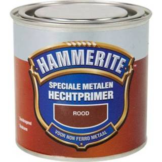 Grondverf rood metalen male Hammerite Hechtprimer 250ml 5011867012902