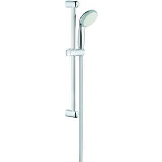 👉 Chroom male Grohe doucheset Vitalio Go 100mm 1 straal 4005176311789