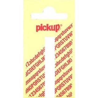 👉 Pickup plakletter I wit mat 60mm