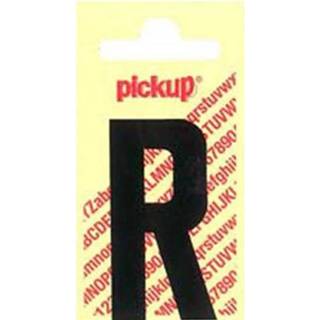 👉 Pickup plakletter R Nobel 90mm zwart