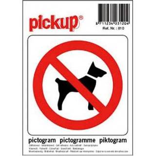 👉 Male Pickup pictogram P810 verboden voor honden 8711234031204