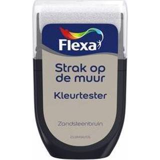 Flexa muurverf tester Strak op de Muur zandsteenbruin 30ml