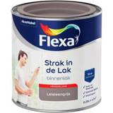 👉 Lak male Flexa Strak in de hoogglans leisteengrijs 250ml 8711113134941