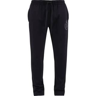 👉 Male zwart Pant Jogging Logo Corona Gommato