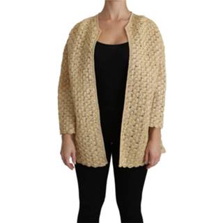 👉 Vest vrouwen beige Cardigan Top Sweater 8057155236138