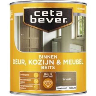 👉 Kozijn male CetaBever Deur, & Meubelbeits Schors Zijdeglans 0,75L 8711113126380