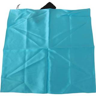 👉 Shawl onesize vrouwen blauw Square Wrap Scarf 8058091370139