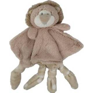 👉 Polyester meisjes beige HÜTTE & CO Snuffeldoek leeuw 4002842019925