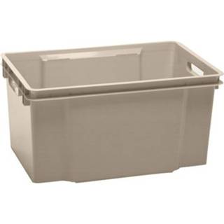 👉 Keter opbergbox Crownest PVC taupe 50L
