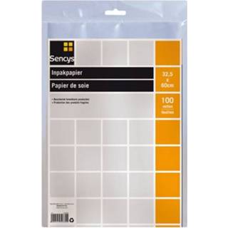 👉 Inpakpapier male Sencys - 100 vellen 5400107398690