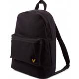 👉 Backpack zwart polyester Lyle & Scott Black 5054783661700