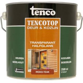 👉 Kozijn grenen male transparant Tenco Tencotop Deur & beits 2,5L 8712701152347