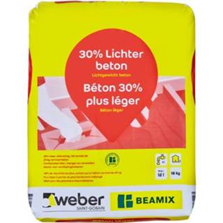 👉 Beton mortel male Beamix 111 lichtgewicht betonmortel 18kg 8711474011684